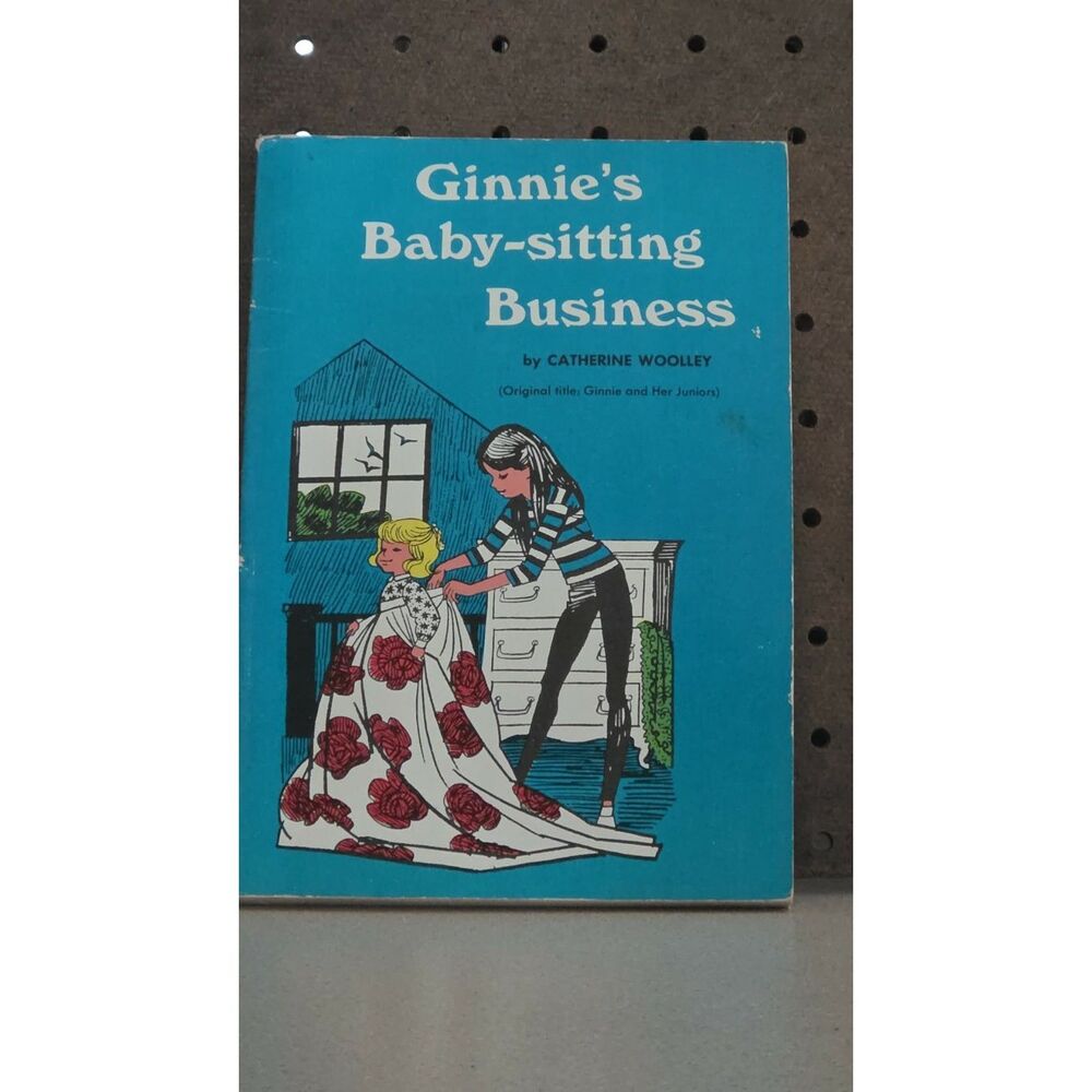 Ginnie's Baby Sitting Business Catherine Woolley Scholastic 1963 Vintage Book
